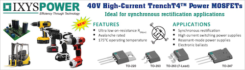 IXYS Trench-Gate Power MOSFETs