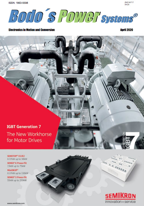 Bodos Power Systems Front Cover April 2020