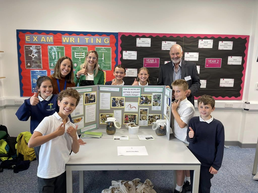 Ditchling school were awarded 2nd place, Mid Sussex Science Week 2024
