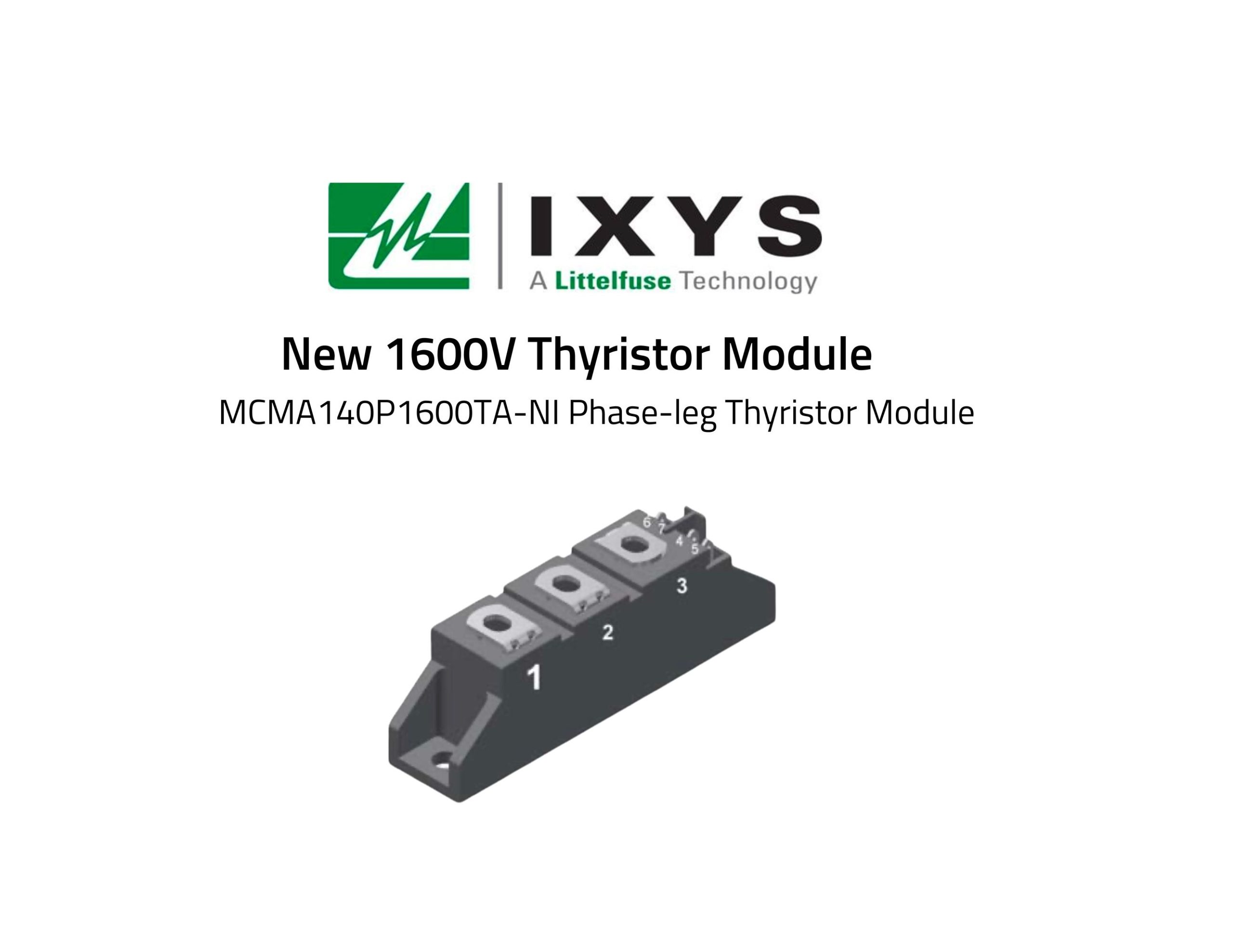 IXYS MCMA140P1600TA-NI Thyristor Module