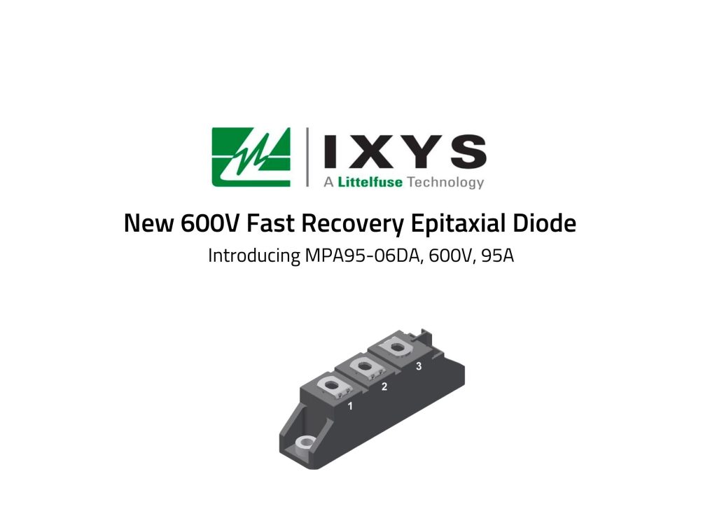 IXYS Fast Recovery Epitaxial Diode, MPA95-06DA